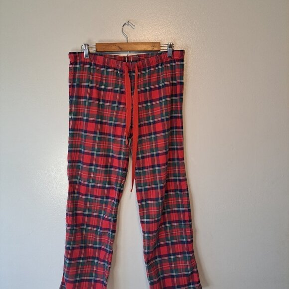Vineyard Vines Small Mens Plaid‎ Lounge Pants Red Green Holiday Christmas - Picture 3 of 9